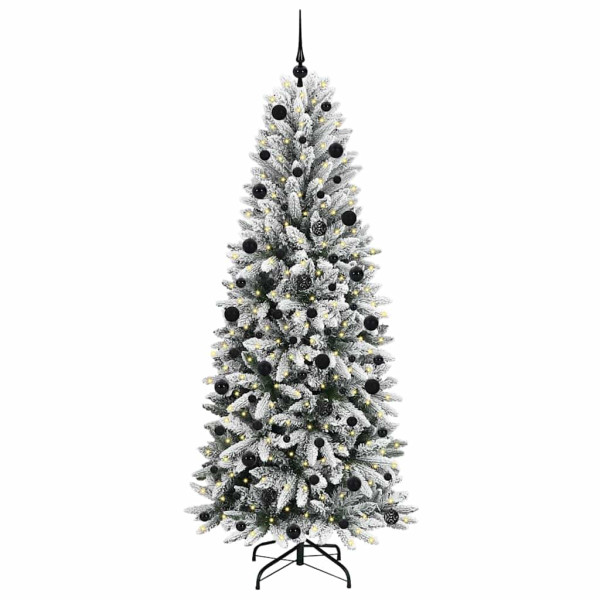 Árbol de Navidad artificial con 300 LED 78 x 78 x 210 cm M 3