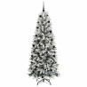 Árbol de Navidad artificial con 300 LED 78 x 78 x 210 cm 3