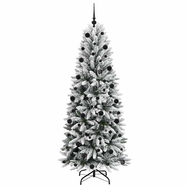 Árbol de Navidad artificial con 300 LED 78 x 78 x 210 cm M 4