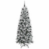 Árbol de Navidad artificial con 300 LED 78 x 78 x 210 cm 4