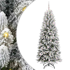 Árbol de Navidad artificial con 300 LED 78 x 78 x 210 cm H