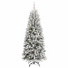 Árbol de Navidad artificial con 300 LED 78 x 78 x 210 cm 3