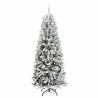 Árbol de Navidad artificial con 300 LED 78 x 78 x 210 cm 3