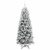 Árbol de Navidad artificial con 300 LED 78 x 78 x 210 cm 4