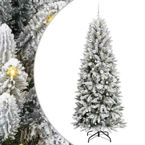 Árbol de Navidad artificial con 300 LED 78 x 78 x 210 cm H