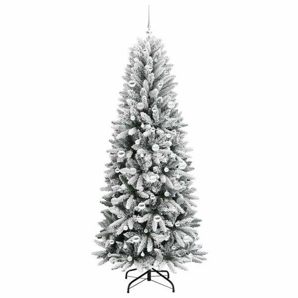 Árbol de Navidad artificial con 300 LED 78 x 78 x 210 cm M 4