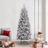 Árbol de Navidad artificial con 300 LED 78 x 78 x 210 cm 1