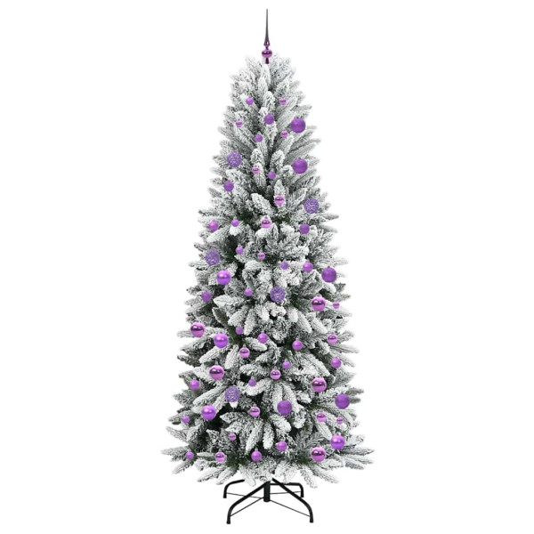 Árbol de Navidad artificial con 300 LED 78 x 78 x 210 cm M 4