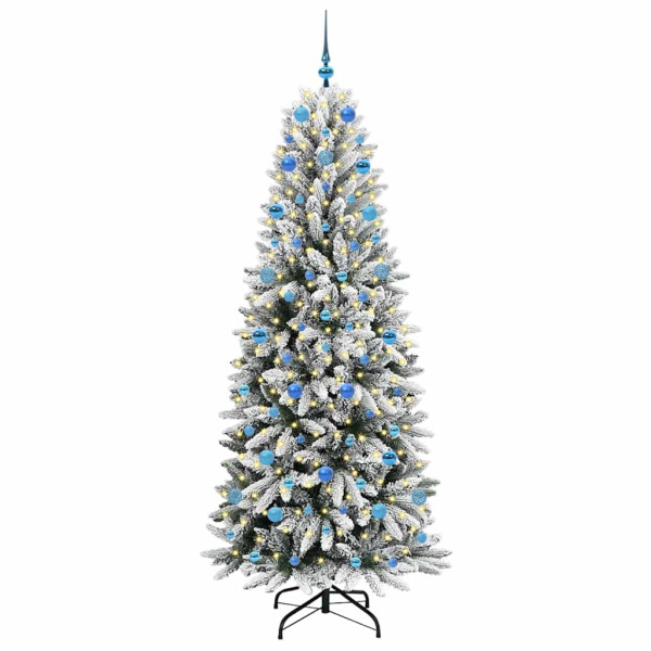 Árbol de Navidad artificial con 300 LED 78 x 78 x 210 cm M 3