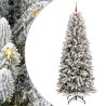 Árbol de Navidad artificial con 300 LED 93 x 93 x 240 cm 2