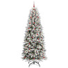Árbol de Navidad artificial con 300 LED 93 x 93 x 240 cm 3