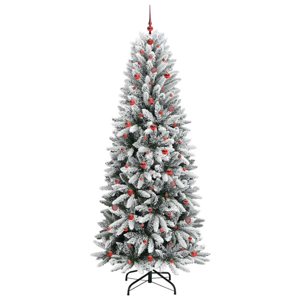 Árbol de Navidad artificial con 300 LED 93 x 93 x 240 cm M 4