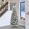 Árbol de Navidad artificial con 300 LED 93 x 93 x 240 cm 1