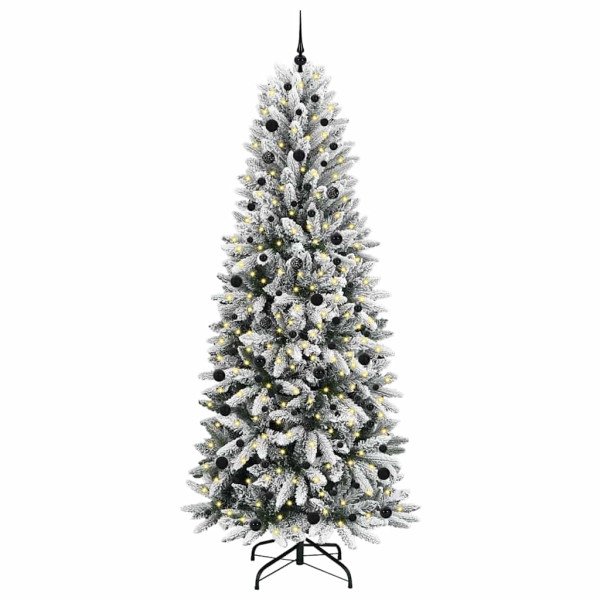 Árbol de Navidad artificial con 300 LED 93 x 93 x 240 cm M 3