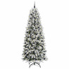Árbol de Navidad artificial con 300 LED 93 x 93 x 240 cm 3