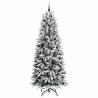 Árbol de Navidad artificial con 300 LED 93 x 93 x 240 cm 4
