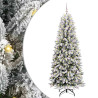 Árbol de Navidad artificial con 300 LED 93 x 93 x 240 cm 2