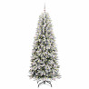 Árbol de Navidad artificial con 300 LED 93 x 93 x 240 cm 3