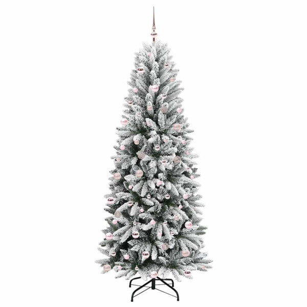 Árbol de Navidad artificial con 300 LED 93 x 93 x 240 cm M 4
