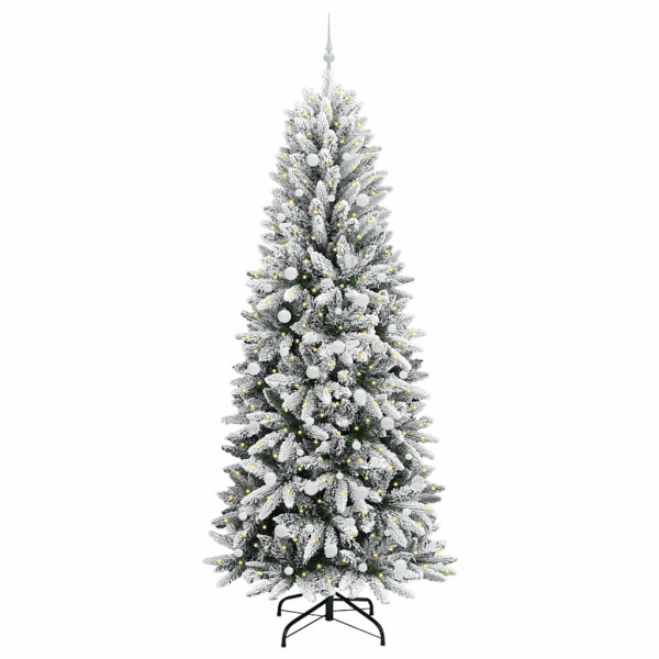 Árbol de Navidad artificial con 300 LED 93 x 93 x 240 cm M 3