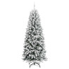 Árbol de Navidad artificial con 300 LED 93 x 93 x 240 cm 4