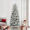 Árbol de Navidad artificial con 300 LED 93 x 93 x 240 cm 1