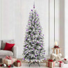 Árbol de Navidad artificial con 300 LED 93 x 93 x 240 cm 1