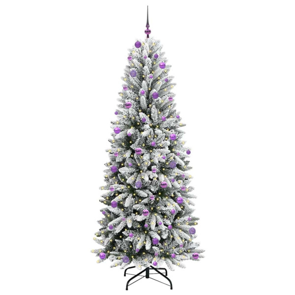 Árbol de Navidad artificial con 300 LED 93 x 93 x 240 cm M 3