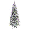 Árbol de Navidad artificial con 300 LED 93 x 93 x 240 cm 3