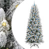 Árbol de Navidad artificial con 300 LED 93 x 93 x 240 cm 1