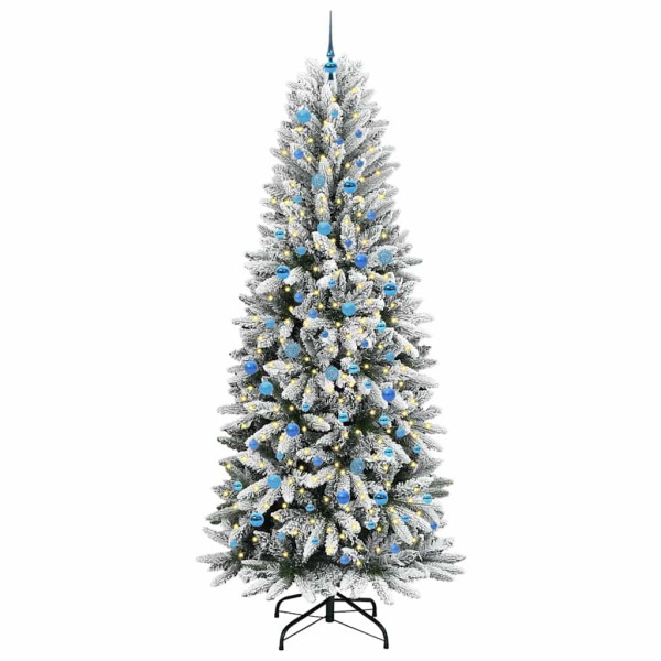 Árbol de Navidad artificial con 300 LED 93 x 93 x 240 cm M 2