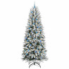 Árbol de Navidad artificial con 300 LED 93 x 93 x 240 cm 2