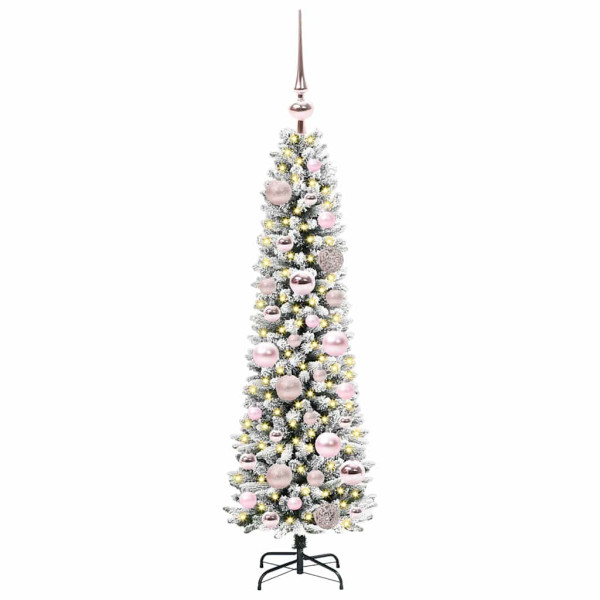 Árbol de Navidad artificial con 150 LED verde y 120 cm M 3