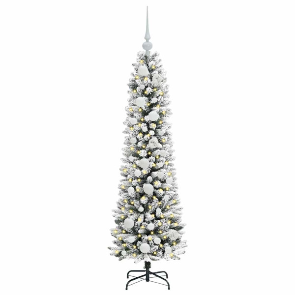 Árbol de Navidad artificial con 150 LED verde y 120 cm M 3