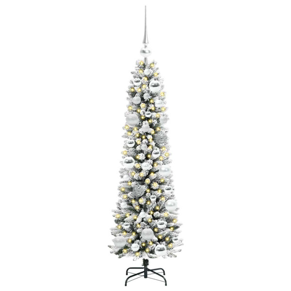 Árbol de Navidad artificial con 150 LED verde y 120 cm M 3