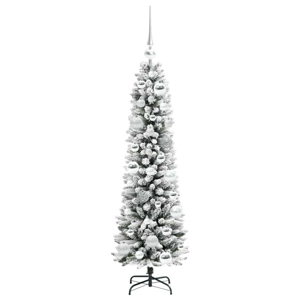 Árbol de Navidad artificial con 150 LED verde y 120 cm M 4