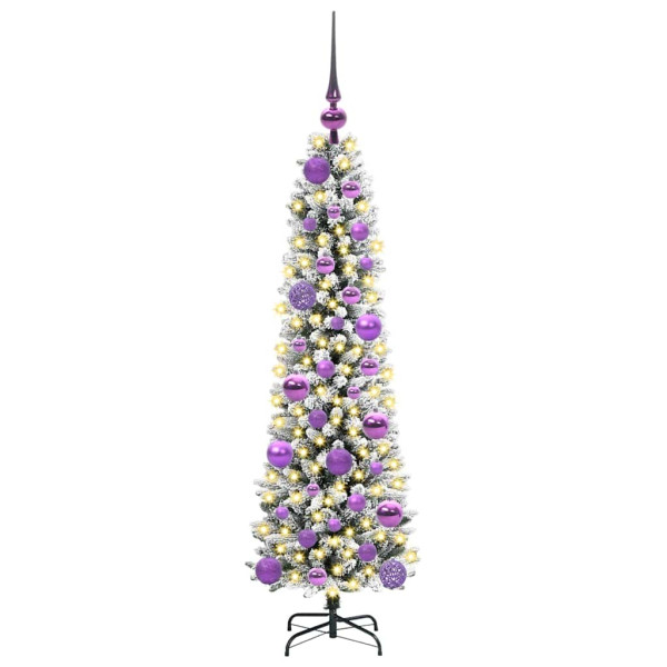Árbol de Navidad artificial con 150 LED verde y 120 cm M 3