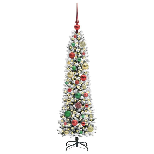 Árbol de Navidad artificial con 150 LED verde y 120 cm M 3