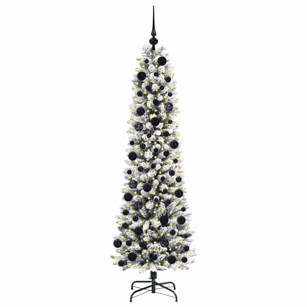 Árbol de Navidad artificial con 300 LED verde y 180 cm M 3