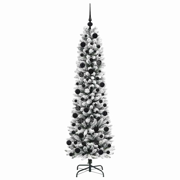 Árbol de Navidad artificial con 300 LED verde y 180 cm M 4
