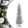 Árbol de Navidad artificial con 300 LED verde y 180 cm 2