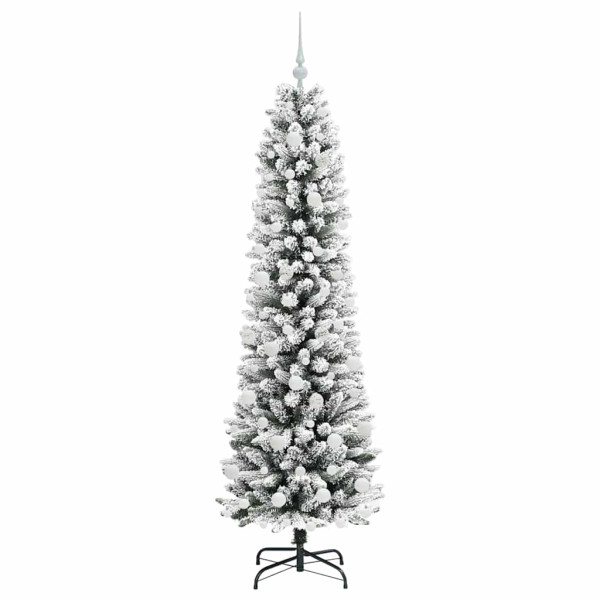 Árbol de Navidad artificial con 300 LED verde y 180 cm M 4