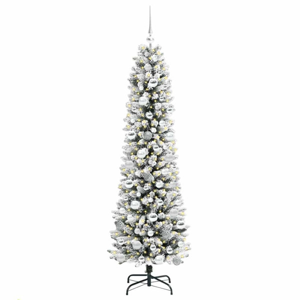 Árbol de Navidad artificial con 300 LED verde y 180 cm M 3
