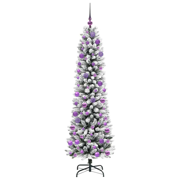 Árbol de Navidad artificial con 300 LED verde y 180 cm M 4