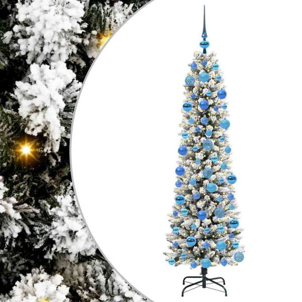 Árbol de Navidad artificial con 300 LED verde y 180 cm M 2