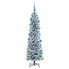 Árbol de Navidad artificial con 300 LED verde y 180 cm 4