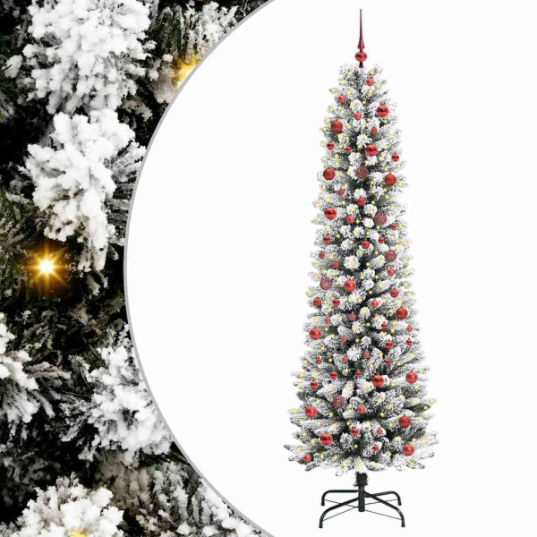 Árbol de Navidad artificial con 300 LED verde y 210 cm D
