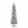 Árbol de Navidad artificial con 300 LED verde y 210 cm 3