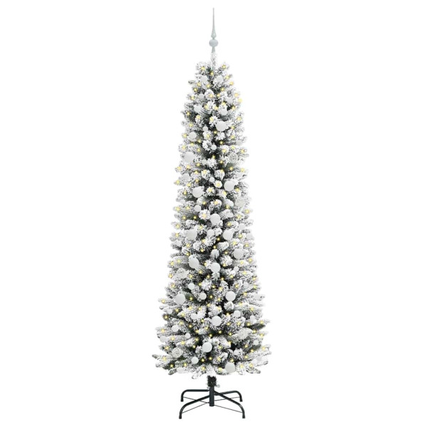 Árbol de Navidad artificial con 300 LED verde y 210 cm M 3