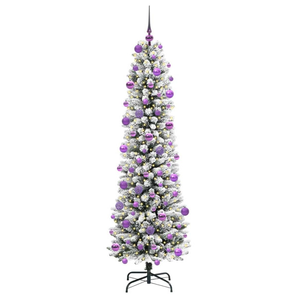 Árbol de Navidad artificial con 300 LED verde y 210 cm M 3